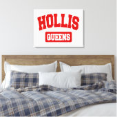 Hollis, Queens, NYC Canvas Afdruk (Insitu (Slaapkamer))