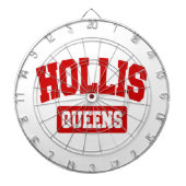 Hollis, Queens, NYC Dartbord (Voorkant)