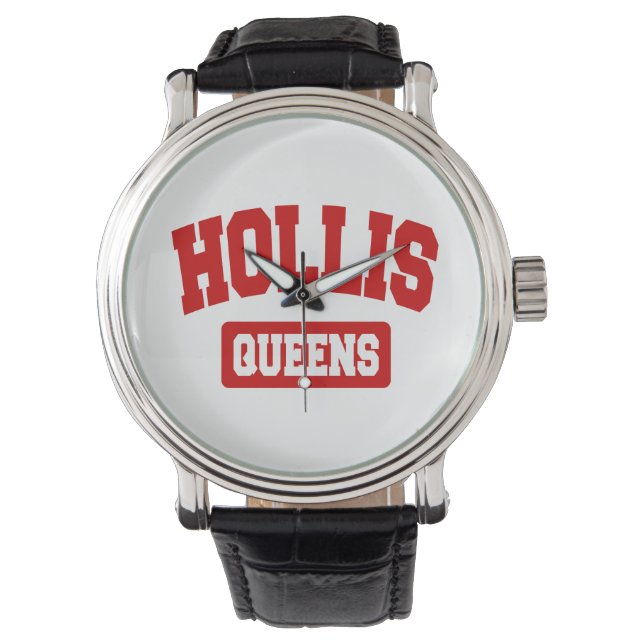 Hollis, Queens, NYC Horloge (Voorkant)
