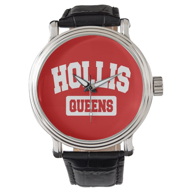 Hollis, Queens, NYC Horloge (Voorkant)