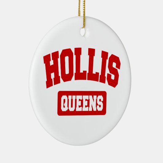 Hollis, Queens, NYC Keramisch Ornament (Rechts)