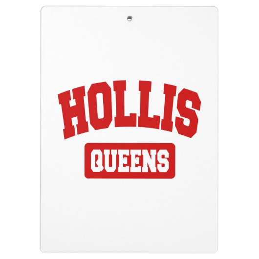 Hollis, Queens, NYC Klembord (Achterkant)