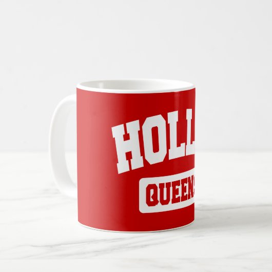 Hollis, Queens, NYC Koffiemok (Voorkant links)