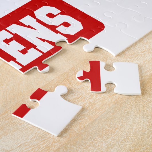 Hollis, Queens, NYC Legpuzzel (Zijkant)