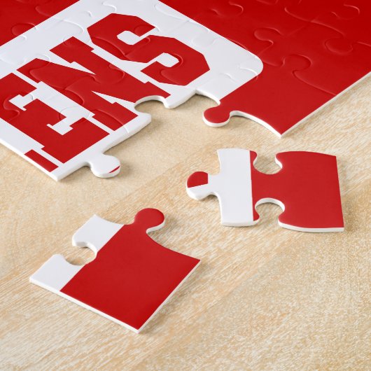 Hollis, Queens, NYC Legpuzzel (Zijkant)