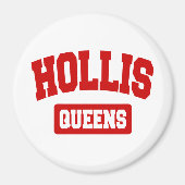 Hollis, Queens, NYC Magneet (Voorkant)