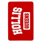 Hollis, Queens, NYC Magneet (Verticaal)