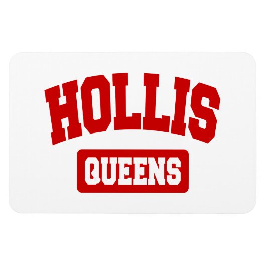 Hollis, Queens, NYC Magneet (Horizontaal)