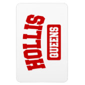 Hollis, Queens, NYC Magneet (Verticaal)