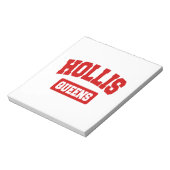 Hollis, Queens, NYC Notitieblok (Linkerzijde)