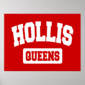 Hollis, Queens, NYC Poster (Voorkant)