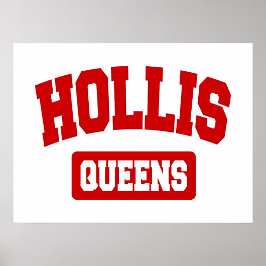 Hollis, Queens, NYC Poster (Voorkant)