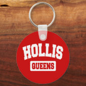Hollis, Queens, NYC Sleutelhanger (Voorkant)