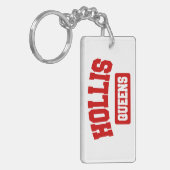 Hollis, Queens, NYC Sleutelhanger (Voorkant Links)