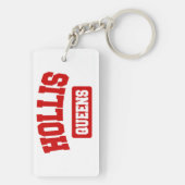 Hollis, Queens, NYC Sleutelhanger (achterkant)