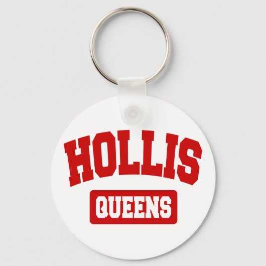 Hollis, Queens, NYC Sleutelhanger (Voorkant)