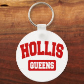 Hollis, Queens, NYC Sleutelhanger (Voorkant)