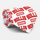 Hollis, Queens, NYC Stropdas (Opgerold)