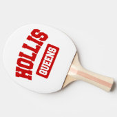 Hollis, Queens, NYC Tafeltennisbatje (Zijkant)