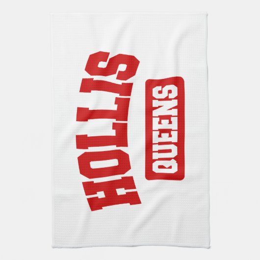 Hollis, Queens, NYC Theedoek (Verticaal)