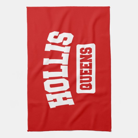 Hollis, Queens, NYC Theedoek (Verticaal)