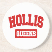 Hollis, Queens, NYC Zandsteen Onderzetter (Voorkant)