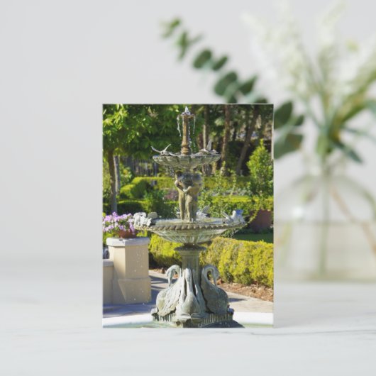 Hollis Statue Briefkaart (Staand voorkant)