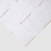 Hollis Tissuepapier (Detail)