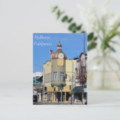 Hollister, CA Clock Tower Briefkaart (Staand voorkant)