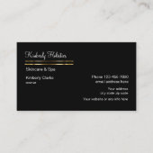 Hollistics Beauty Spa Visitekaartje (Voorkant)