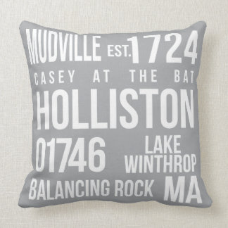 Holliston, MA Town Pride Pillow Kussen