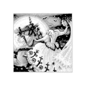 HOLLOW HALLOWEEN RUBBERSTEMP RUBBERSTEMPEL (Afrduk)