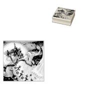 HOLLOW HALLOWEEN RUBBERSTEMP RUBBERSTEMPEL (Gestempeld)