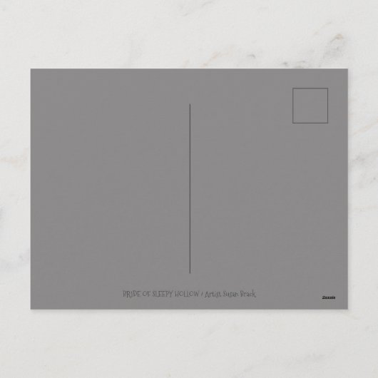 HOLLOW-HOLLOW, HOOFDLEZER HORSEMAN PALOMINO FEESTDAGENKAART (Achterkant)