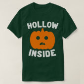 Hollow Inside Funny Halloween Pumpkin JackoLantern T-shirt (Design voorkant)