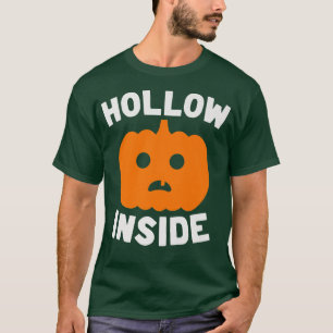 Hollow Inside Funny Halloween Pumpkin JackoLantern T-shirt