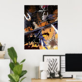 Hollow Knight Final Battle - Poster (Thuiskantoor)