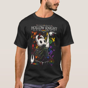 Hollow Knight Ghost 18 Basic Donkere T-Shirt