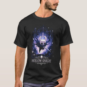 Hollow Knight Ghost 46 Basic Donkere T-Shirt