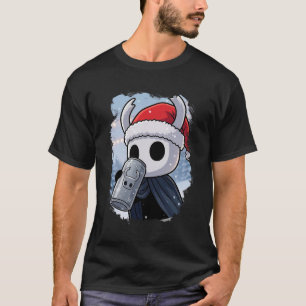 Hollow Knight Ghost 55 Basic Donkere T-Shirt