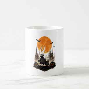 Hollow Knight Halloween Griezelen Maan Pompoen Gam Koffiemok