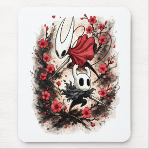 Hollow Knight Hornet Kersenbloesem Gaming Kunst Muismat