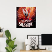 Hollow Knight Silksong Poster (Thuiskantoor)