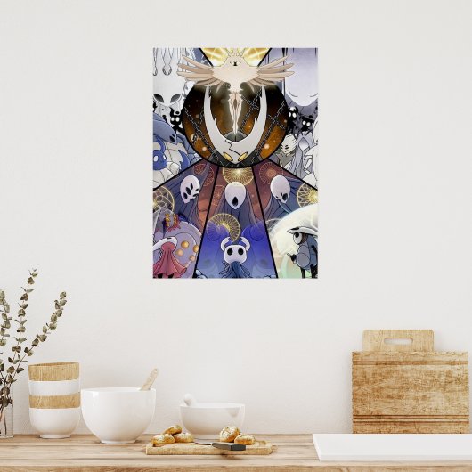 Hollow Knight: Silksong Poster (Keuken)
