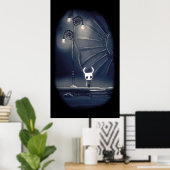 Hollow Knight Street Lamp Poster (Thuiskantoor)