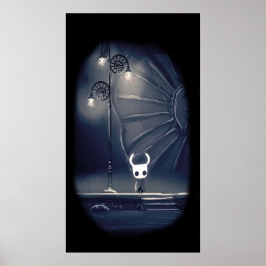 Hollow Knight Street Lamp Poster (Voorkant)