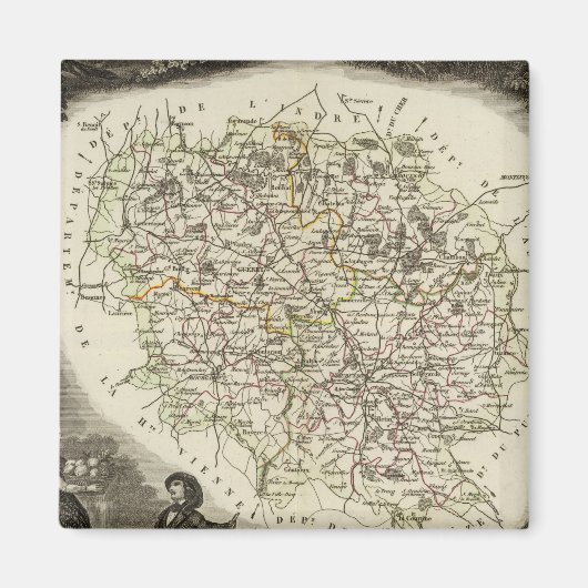 Hollow Maps Magneet (Voorkant)