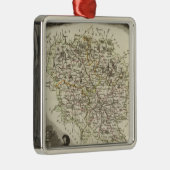 Hollow Maps Metalen Ornament (Rechts)