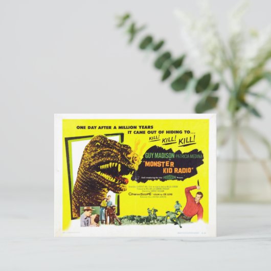 Hollow Mountain Beast Briefkaart (Staand voorkant)