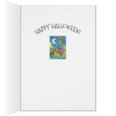 HOLLOW PINK FLAMINGO EN CROCODILE CARD VERse (Binnen (Rechts))